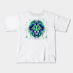 lion head graphic Kids T-Shirt